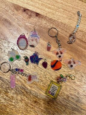 CUSTOM Acrylic Charm Keychains
